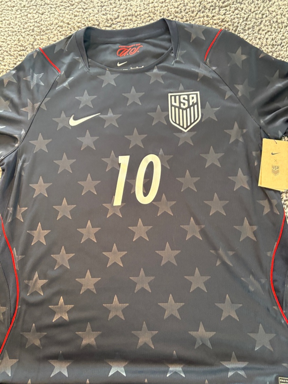 Nike Men’s Size XL Dri-Fit The Best of U.S. World Cup Pulisic Jersey NWT!